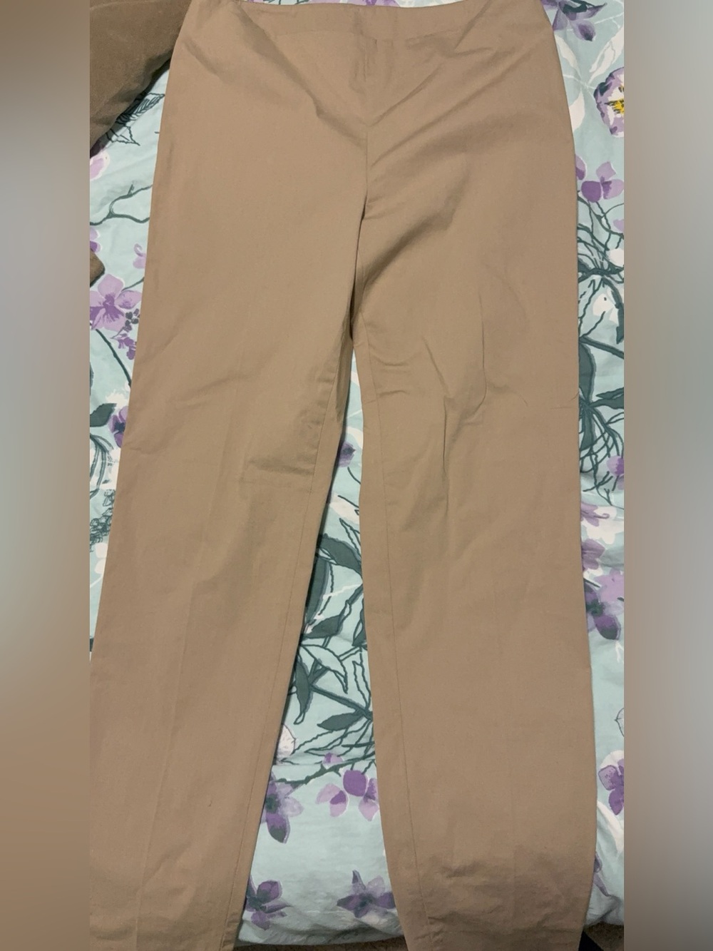 NWOT M Missoni Beige Straight-Leg Trousers - Picture 2 of 5
